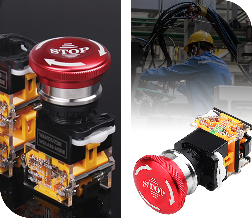 High Current Emergency Stop Switches High Current Emergency Stop Switches