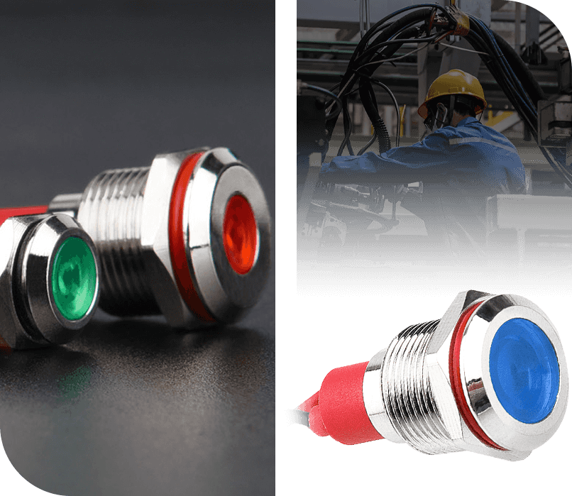 Metal Indicator Lights  Metal Indicator Lights